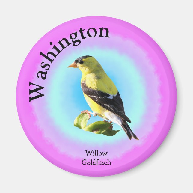 Staat Bird von Washington Magnet (Vorne)