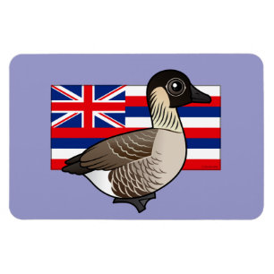 Staat Birdorable aus Hawaii: Nene Magnet