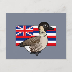 Staat Birdorable aus Hawaii: Nene Postkarte