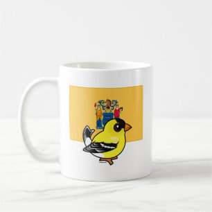 Staat Birdorable in New Jersey Kaffeetasse