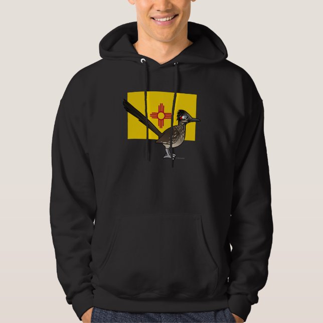 Staat Birdorable von New-Mexiko: Roadrunner Hoodie (Vorderseite)