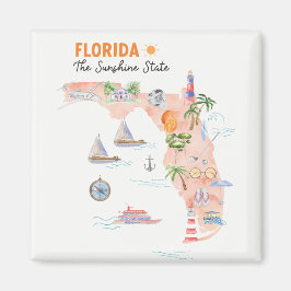 Staat California Magnet