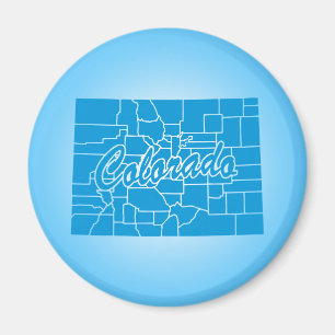 Staat Colorado Magnet
