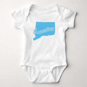 Staat Connecticut Baby Strampler