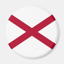 Staat der Alabama-Flagge Magnet