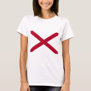 Staat der Alabama-Flagge T-Shirt