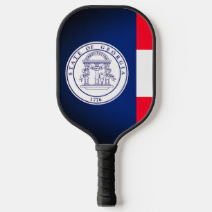 Staat der georgischen Flagge auf Pickleball-Paddel Pickleball Schläger