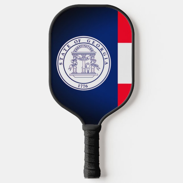 Staat der georgischen Flagge auf Pickleball-Paddel Pickleball Schläger (Vorderseite)