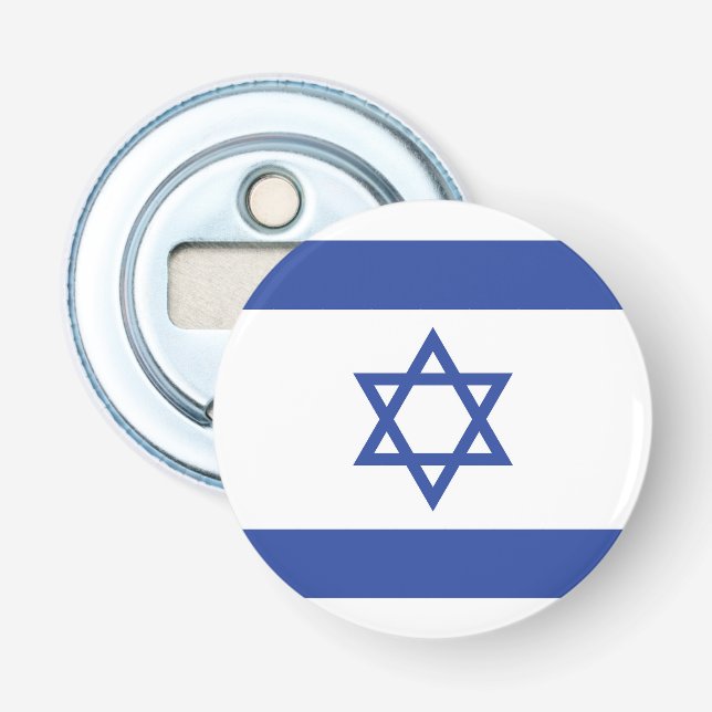 Staat der israelischen Flagge, Stern des jüdischen Flaschenöffner (Vorderseite)