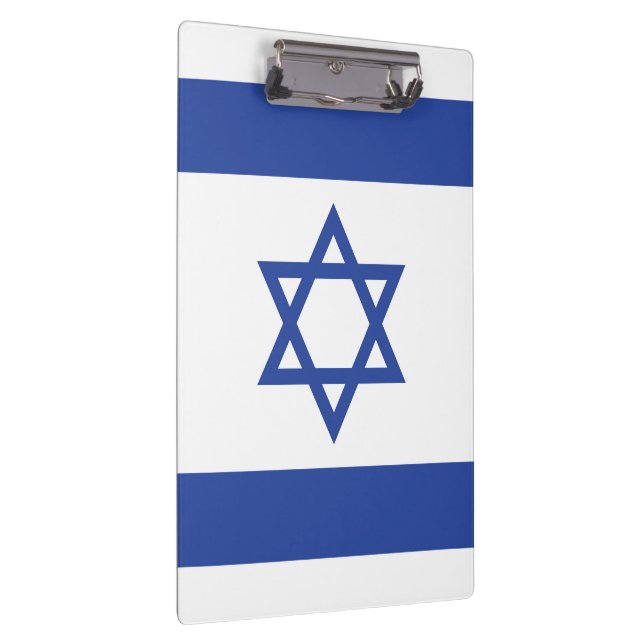 Staat der israelischen Flagge, Stern des jüdischen Klemmbrett (Rechts)