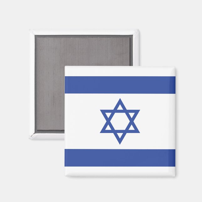 Staat der israelischen Flagge, Stern des jüdischen Magnet (Vorderseite/Rückseite)