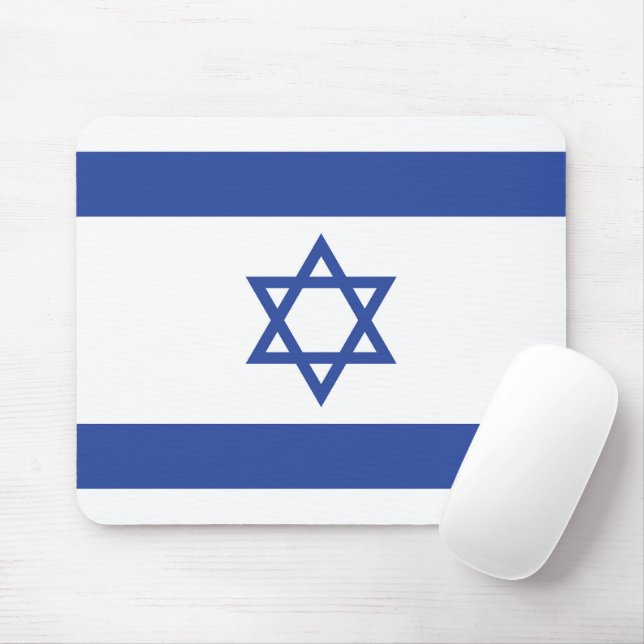 Staat der israelischen Flagge, Stern des jüdischen Mousepad (Mit Mouse)