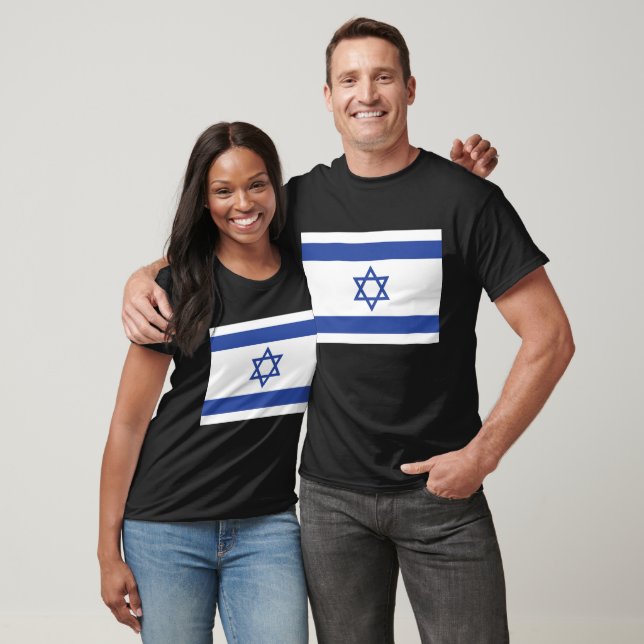 Staat der israelischen Flagge, Stern des jüdischen T-Shirt (Unisex)
