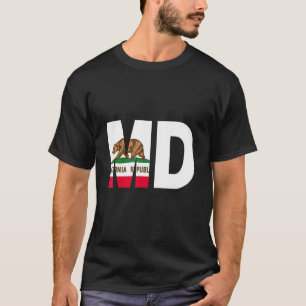 Staat der kalifornischen Flaggenstaaten Maryland M T-Shirt