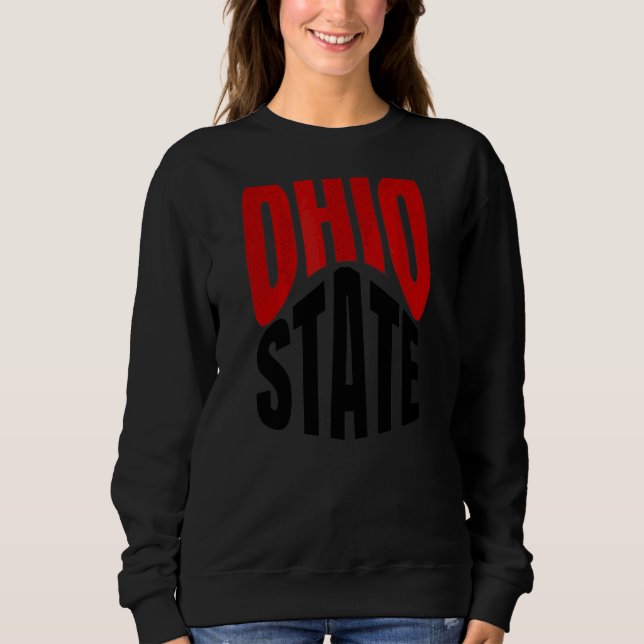Staat der Ohio-Reisekultur Sweatshirt (Vorderseite)