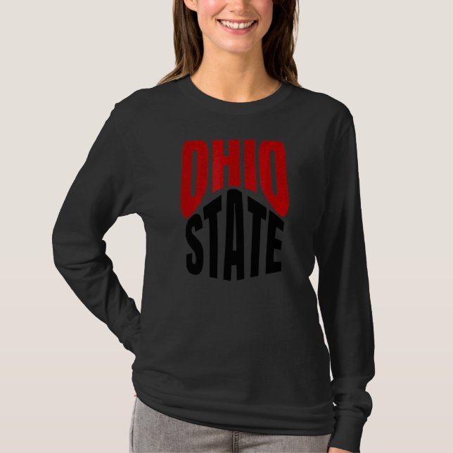 Staat der Ohio-Reisekultur T-Shirt (Vorderseite)