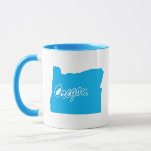 Staat der Oregon-Form-Tasse Tasse