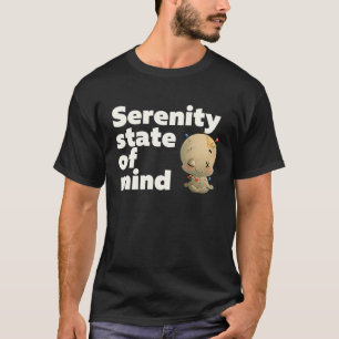 Staat der Ruhe beim Meditieren des Voodoos Doll Re T-Shirt