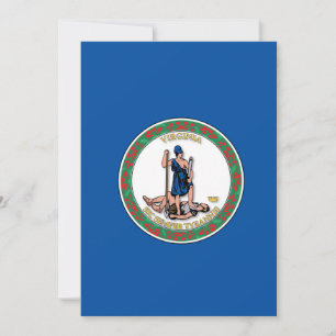 Staat der Virginia-Flagge