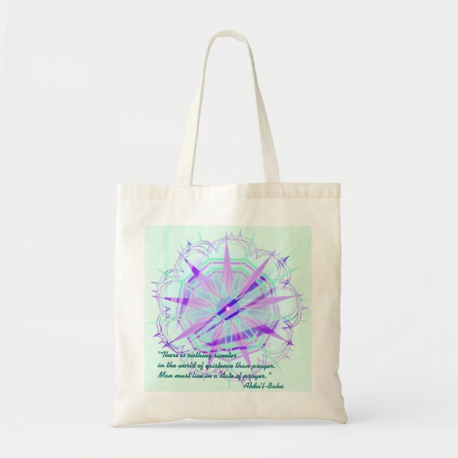 Staat des Gebets Tragetasche (Vorne)