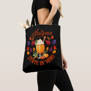 Staat des Geistesschwarzes Herbst Tasche