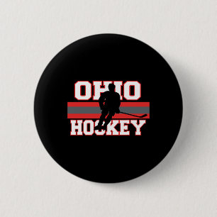 Staat des Ohio Eishockey-Spielertrainers Gear Spor Button