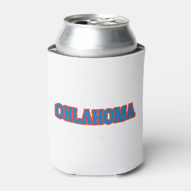 Staat des Oklahoma-Stolzes Dosenkühler (Kanne Vorderseite)