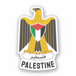 Staat des palästinensischen Wappen Aufkleber
