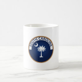 Staat des Siegels South Carolina Flag Kaffeetasse