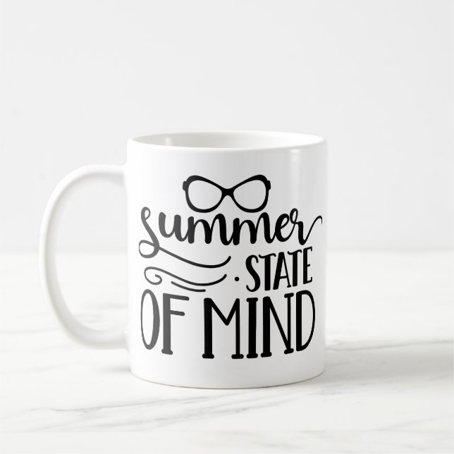 Staat des Sommers Kaffeetasse (Links)