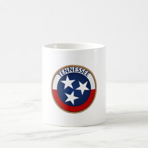 Staat des Tennessee-Flaggen-Siegels Kaffeetasse
