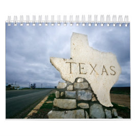 Staat des Wall Calendar der Texas Collection Kalender