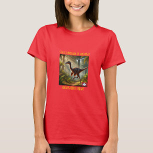 Staat Dinosaurier des T - Shirt Arkansas
