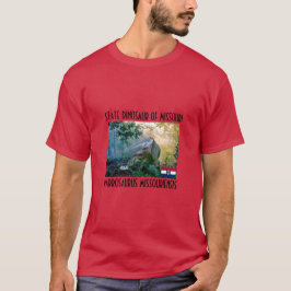 Staat Dinosaurier des T - Shirt Missouri