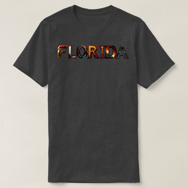 Staat Florida 1 T-Shirt (Design vorne)