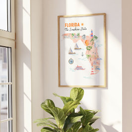 Staat Florida Poster