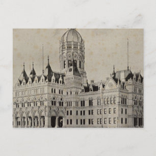 Staat Hauptstadt, Hartford Postkarte