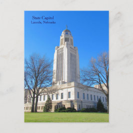 Staat Hauptstadt Lincoln, NE Postcard best1 Postkarte