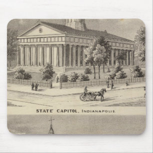 Staat Hauptstadt , Marion Landkreis Court House Mousepad