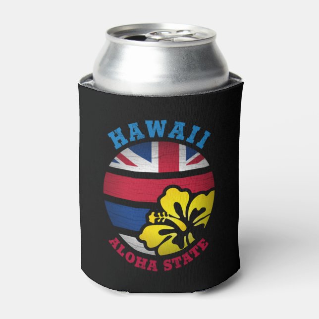 STAAT HAWAII ALOHA DOSENKÜHLER (Kanne Vorderseite)
