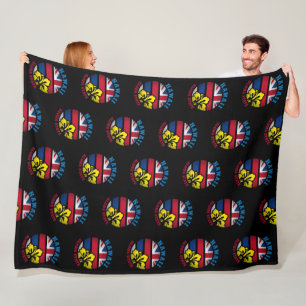 STAAT HAWAII ALOHA FLEECEDECKE