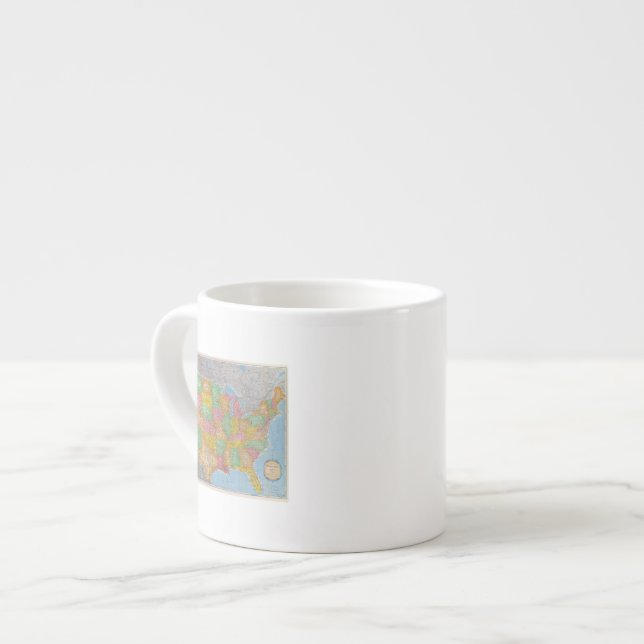 Staat-Karte 3 Espressotasse (Vorderseite Links)