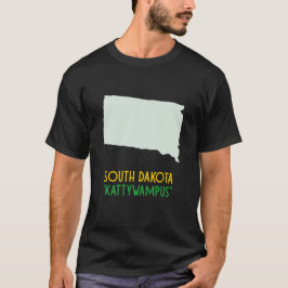 Staat "Kattywampus" South Dakota T-Shirt