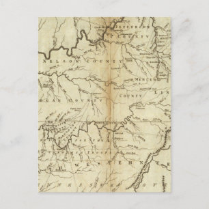Staat Kentucky Postkarte