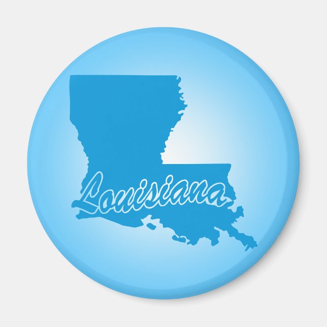 Staat Louisiana Magnet (Vorne)