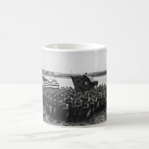 Staat-Marineinfanteriekorps 1918 zuerst kämpfen Kaffeetasse