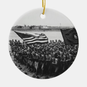 Staat-Marineinfanteriekorps 1918 zuerst kämpfen Keramik Ornament