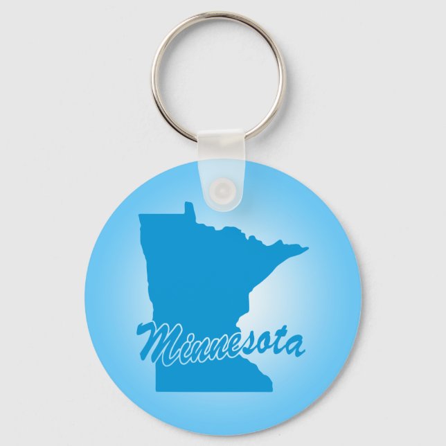Staat Minnesota Schlüsselanhänger (Vorderseite)