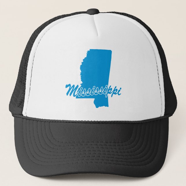 Staat Mississippi Truckerkappe (Vorderseite)