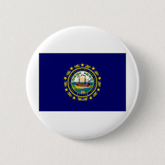 Staat-New Hampshire-Flagge Button